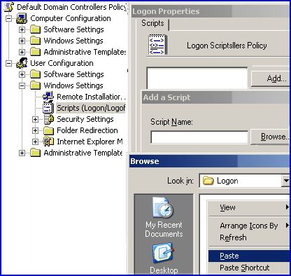 Group Policy Logon Script Not Running